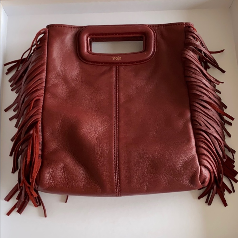 Maje M fringe bag